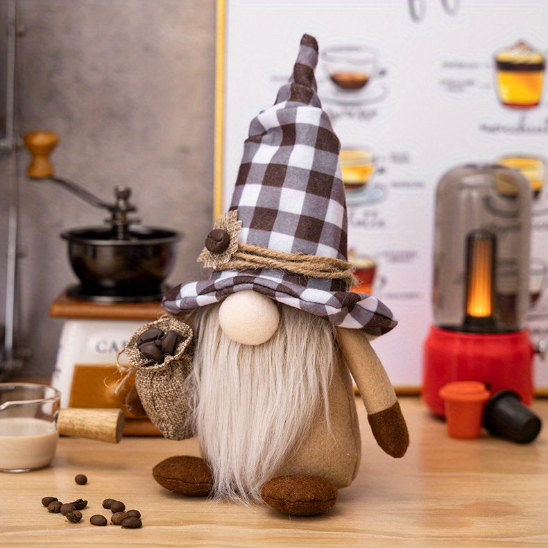 The Holiday Aisle® 2PCS Coffee Gnomes Coffee Bar Decor Accessories