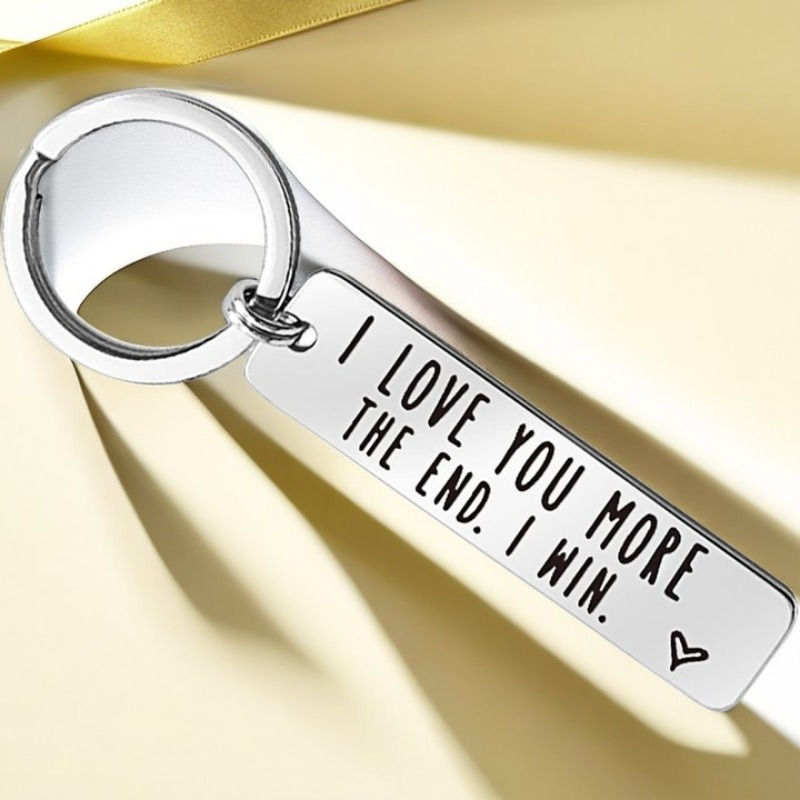 Couple Gifts for Him and Her - Anniversary Velentines Gifts for Women Men  Girlfriend Boyfriend Keychain Wife Husband Hubby Gifts
