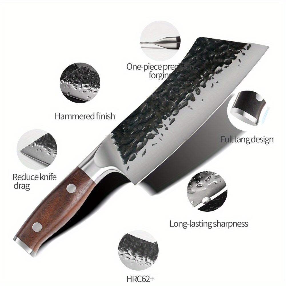 Realiza cortes perfectos al comprar el set de cuchillos profesionales, los  modelos son el , cuchillo de trinchar, cuchillo chef, cuchillo multiusos y  el cuchillo picador.