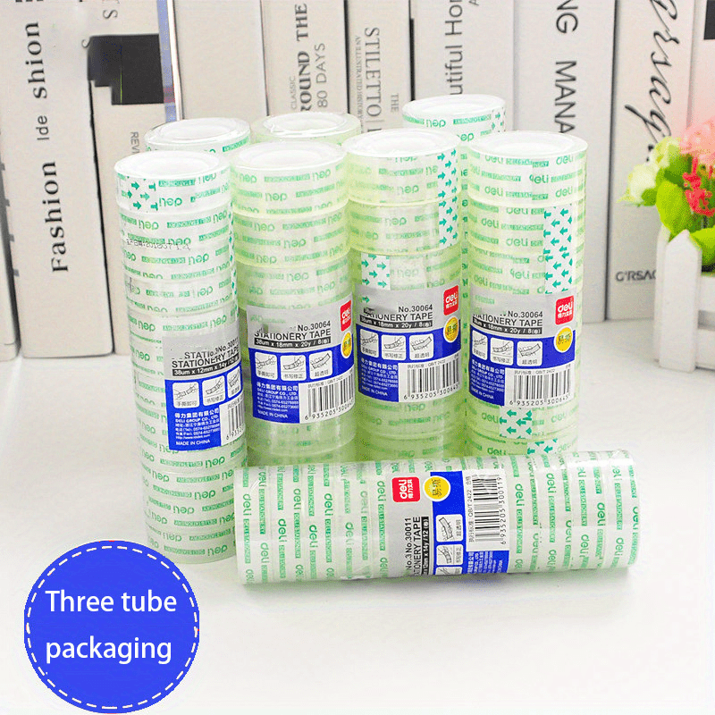 Transparent Tape For Office, Home And School, 0.7 X 900 Inches Per Roll