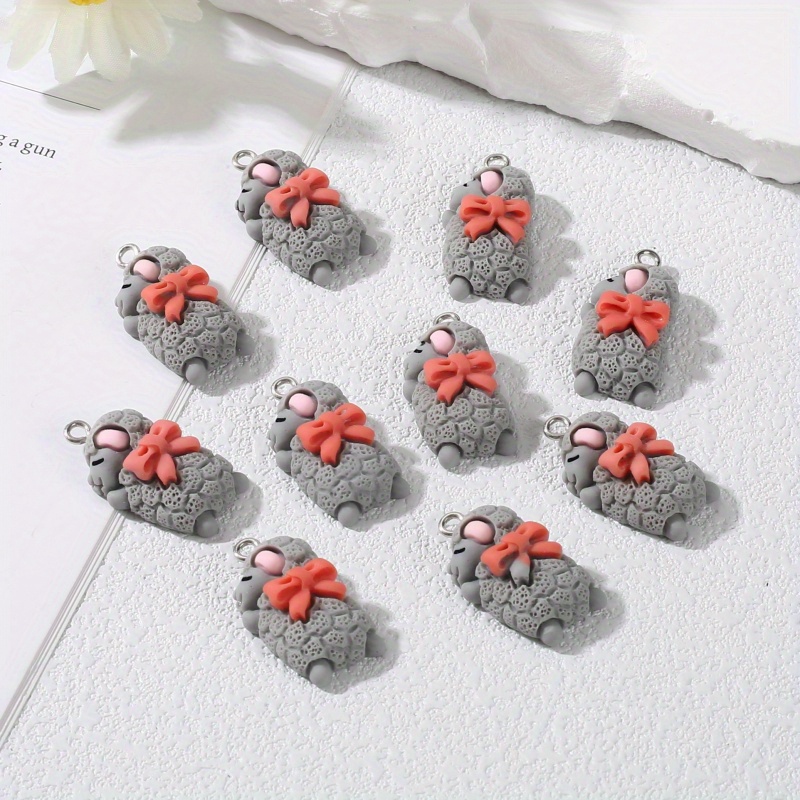  Spritewelry 36Pcs 9 Styles Resin Animal Charms Cute Cartoons  Frog Rabbit Tortoise Pendants Mini Chick Elephant Findings Charm for  Keychain Bracelet Necklace Earring DIY Crafts Jewelry Making : Arts, Crafts  