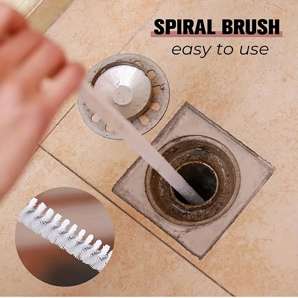 1pc Household Sewage Hair Cleaner, Sink Drain Overflow Cleaning Brush, Sink  Cleaning Tool, Bathtub, Bathroom, Floor Drain, Bathroom Accessories