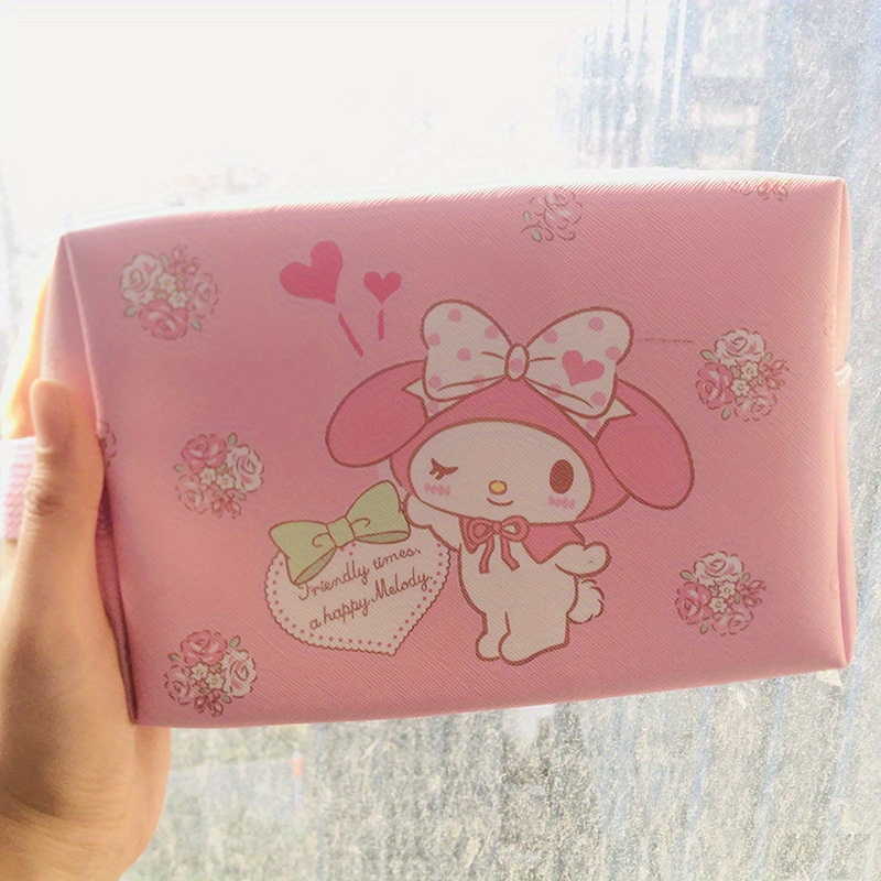 Miniso Hello Kitty Drawstring Bag, Portable Cute Cartoon Handbag, Perfect  Sundries Storage Bag - Temu