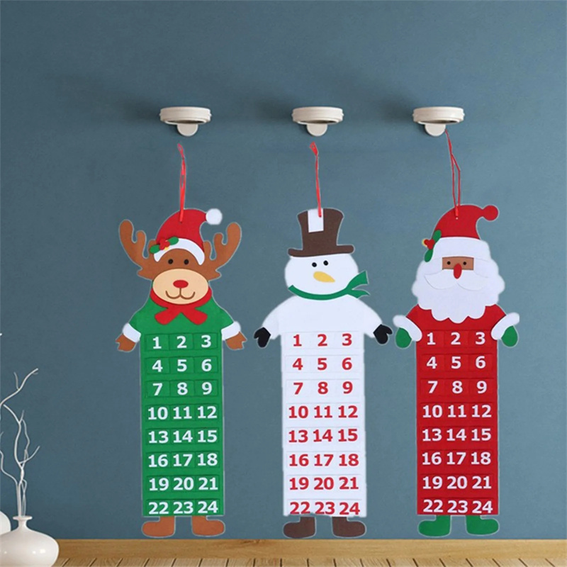 Christmas Advent Calendar Countdown Christmas Pendant 24 - Temu