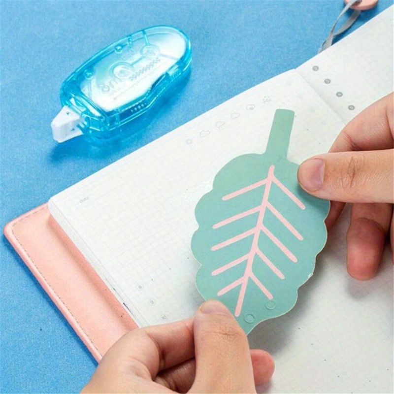 1Pcs Double Sided Adhesive Dots Stick Roller Glue Tape School Office  Supplies (Random Color)