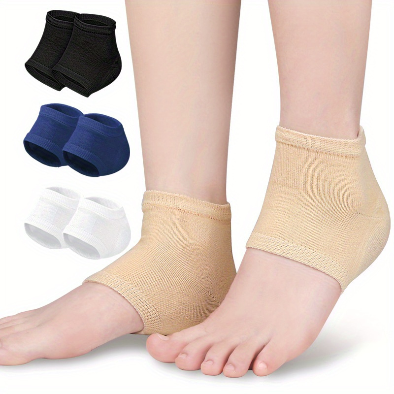 Elasticity Foot Care Mesh Half Insoles Toe Separator Socks Five