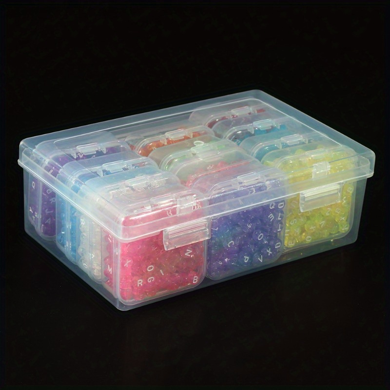 12pcs Clear Mini Boxes