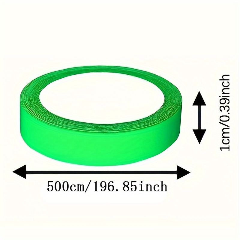 Glow In The Dark Tape Ruban Fluorescent Lumineux Et Durable Pour Halloween,  Décorations De Nuit, Sports De Plein Air Et Marquage, Service Client 24/7