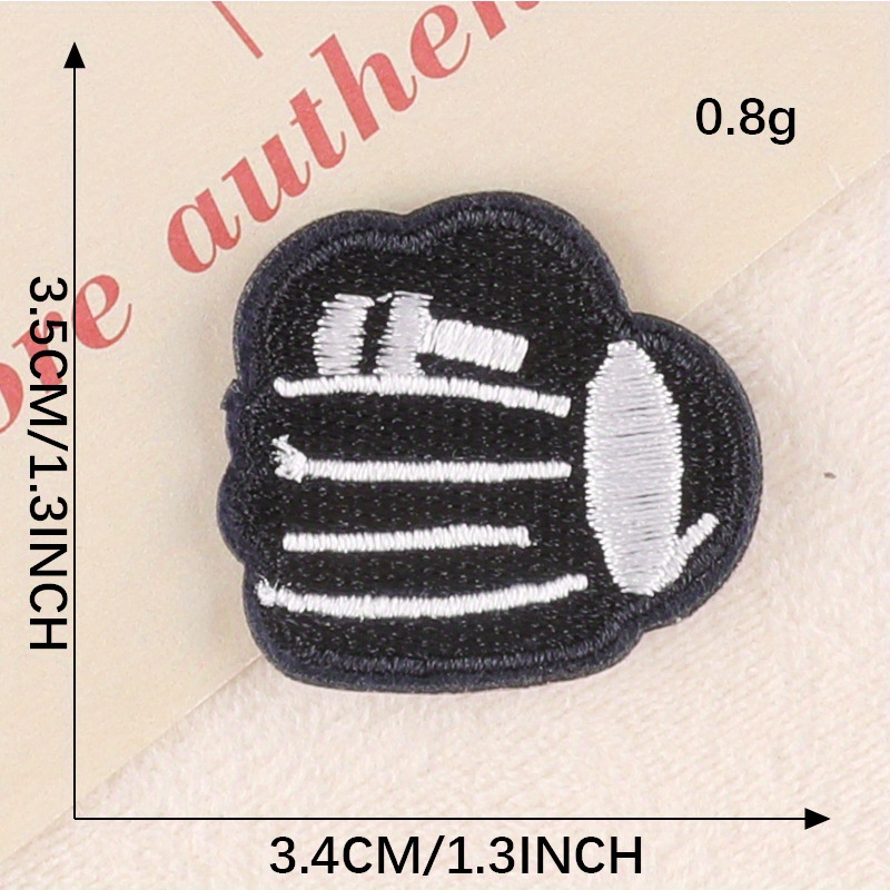 COHEALI 5 Sets Letter Embroidery Cloth Patch Patches for Clothes Sewing  Appliques Patches for Hats Patches for Backpacks Crochet Clothing Bag  Applique