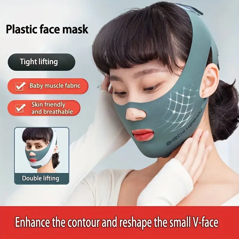 Beauty Face Lifting Mask V Line Face Mask V Line Lifting - Temu