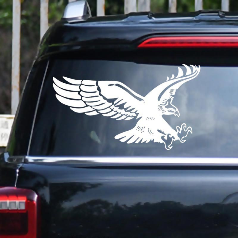 Car Hood Stickers - Eagle Car Decals - Truck Decals - Racing Decoration  Flying Wings Eagle Pattern Car Hood Decal Truck SUV Body