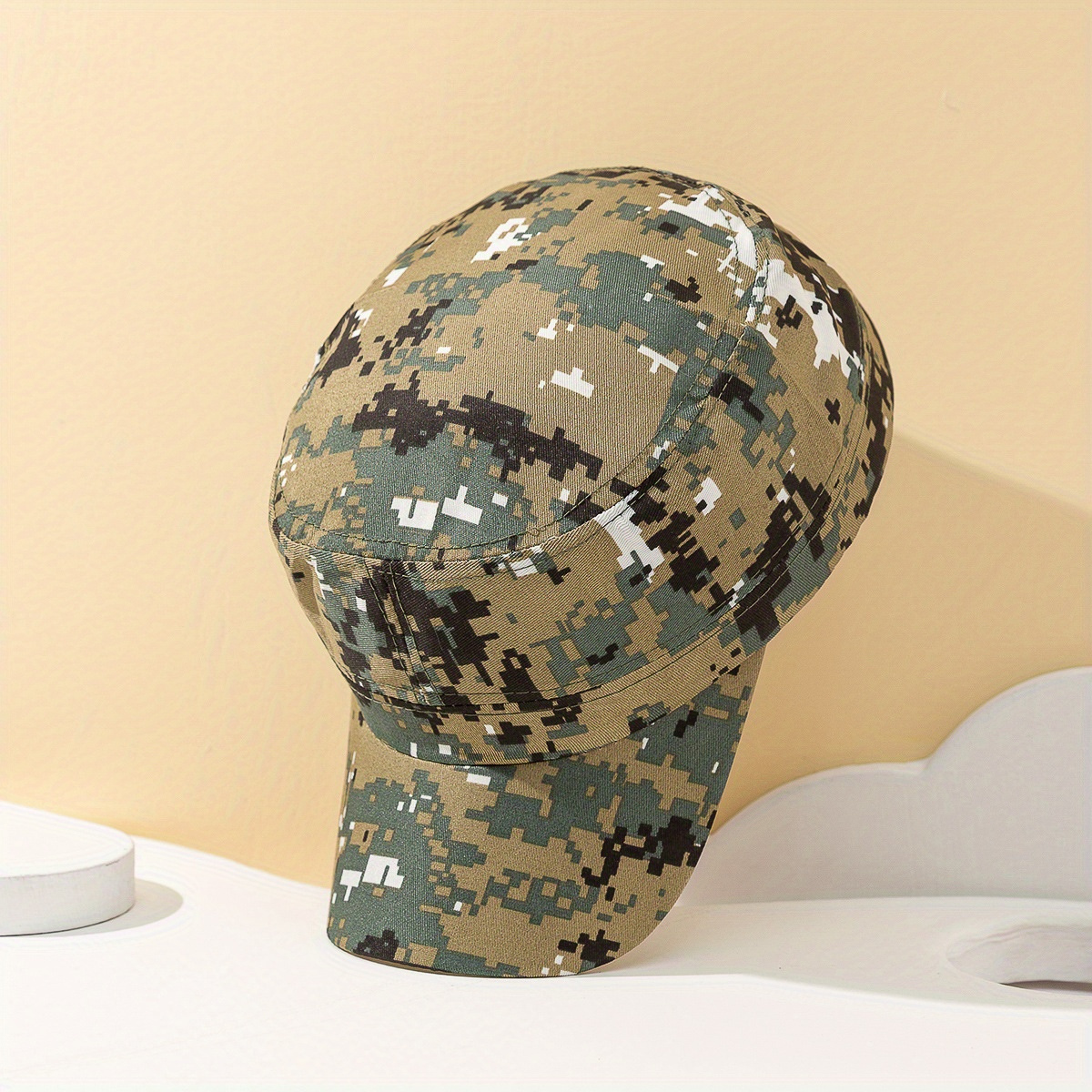 Outdoor Camouflage Flat Top Military Fashion Sports - Temu