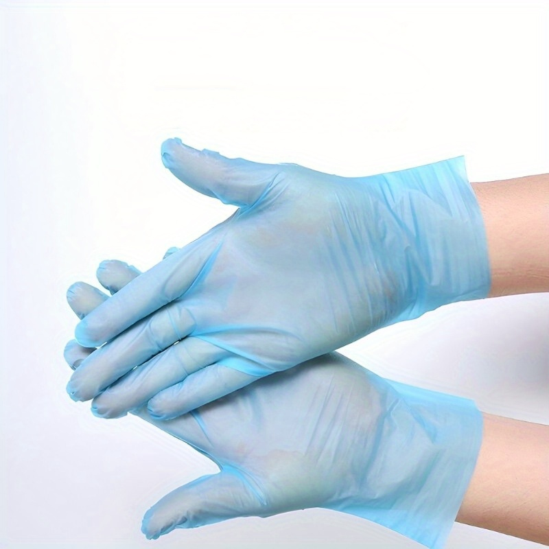 100pcs HANDY Disposable Plastic Gloves Transparent Food Handling Hygienic  Catering