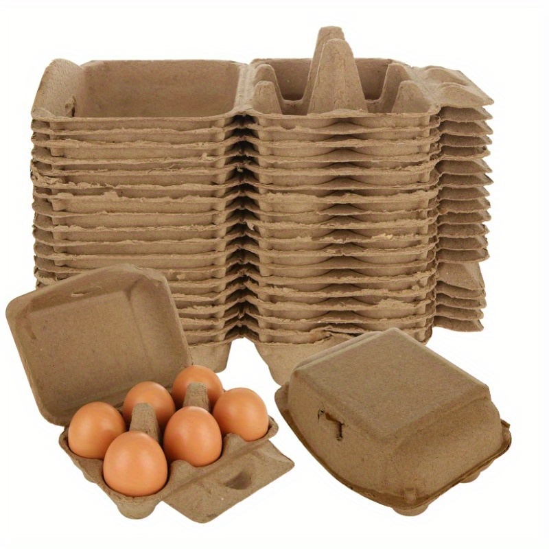 Egg Tray Holder Bulk Paper Egg Cartons Chicken Eggs Pulp - Temu