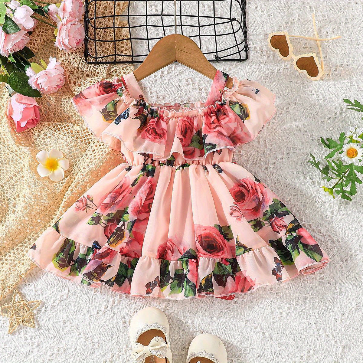 Baby girl deals chiffon dresses