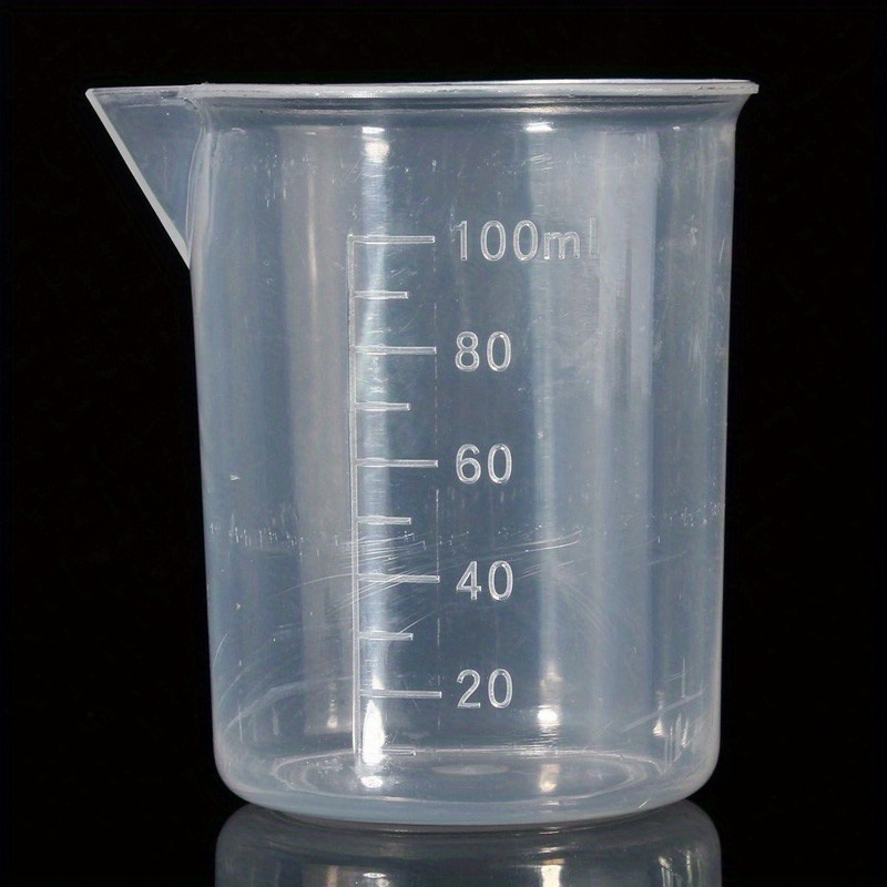 Plastic Graduated Measuring Cup Liquid Container Epoxy Resin