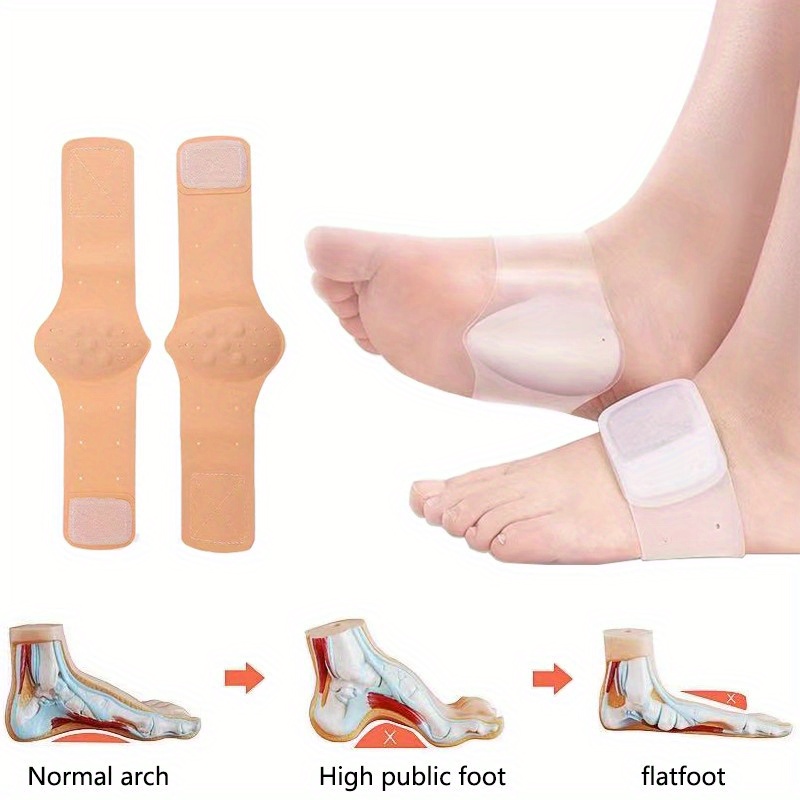 Bandage Arch Foot Pad Flat Arch Collapse Support Orthopedic - Temu