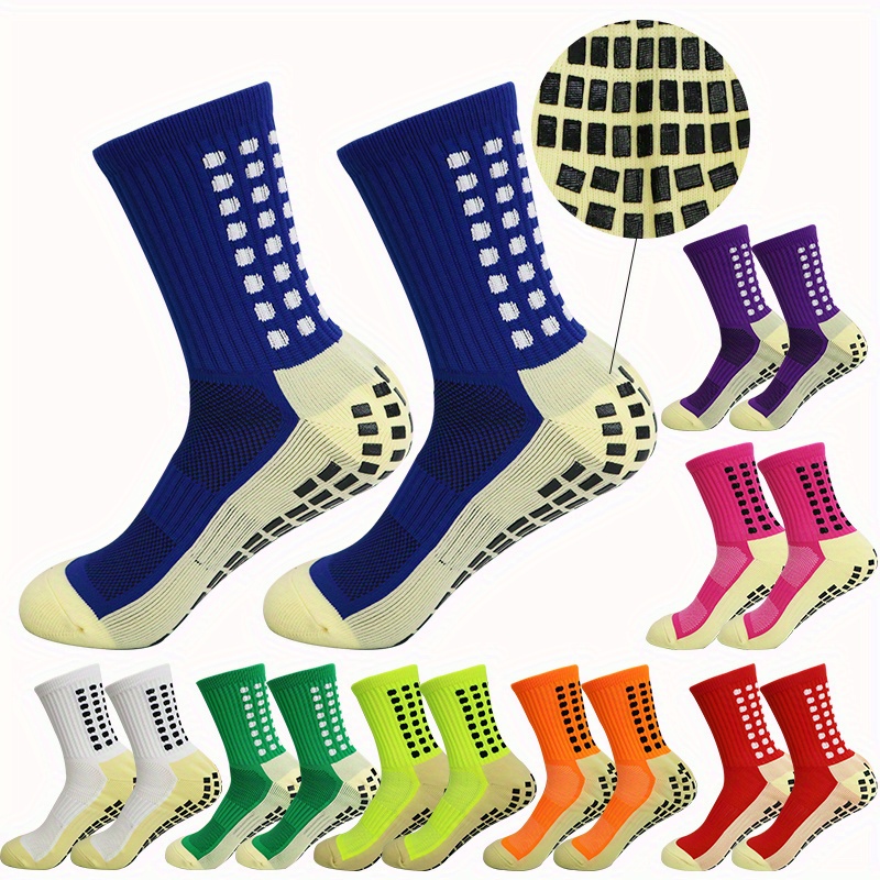 KTUEOV Calcetines Futbol Niño, 4 Pares Medias Antideslizantes Fútbol Niña  de Cómodos Algodon Calcetines Deporte Niño para Running Ciclismo Rugby  Baloncesto Medias Futbol Niños de 9-12 Años : : Moda