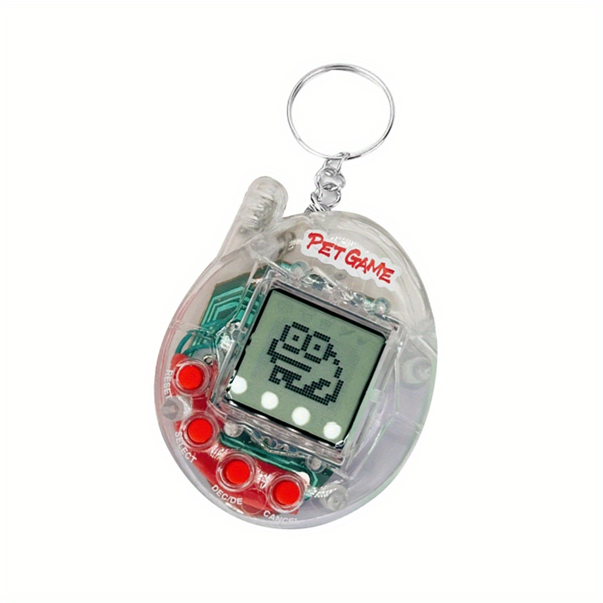 Interactive Electronic Pet Machine: A Mini Handheld Game - Temu