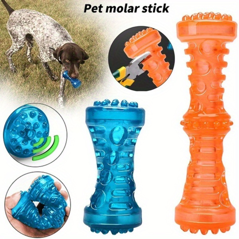 

Soundmaking Pet Toys, Sturdy Dog Chew Toy, Dog Bone Grinding Stick, Dog Toys, Pet Supplies