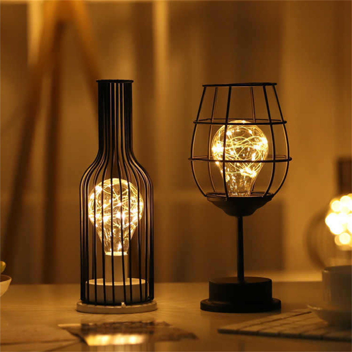 

1pc 20l Creative Nightlamp Powered By 3 Aa Batteries (not Included Batteries), Decorative Lights In Bedroom, Living Room