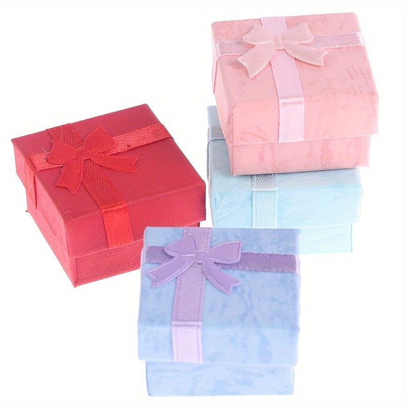 Jewelry Storage Bow Jewelry Jewelry Ring Box Color Small - Temu