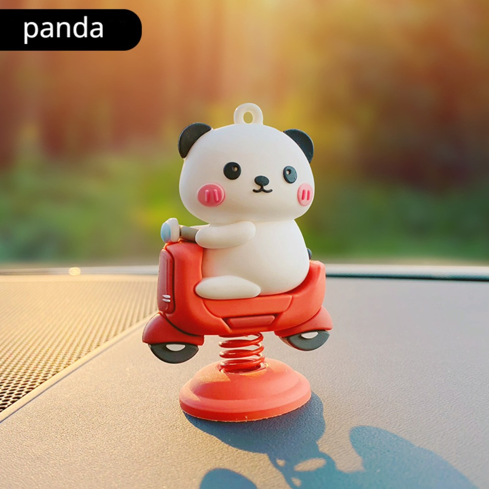 8 teile/satz niedlichen Panda Auto Dekoration Armaturen brett Spielzeug Auto  Auto DIY Cartoon Ornament Innenausstattung Dekoration Zubehör