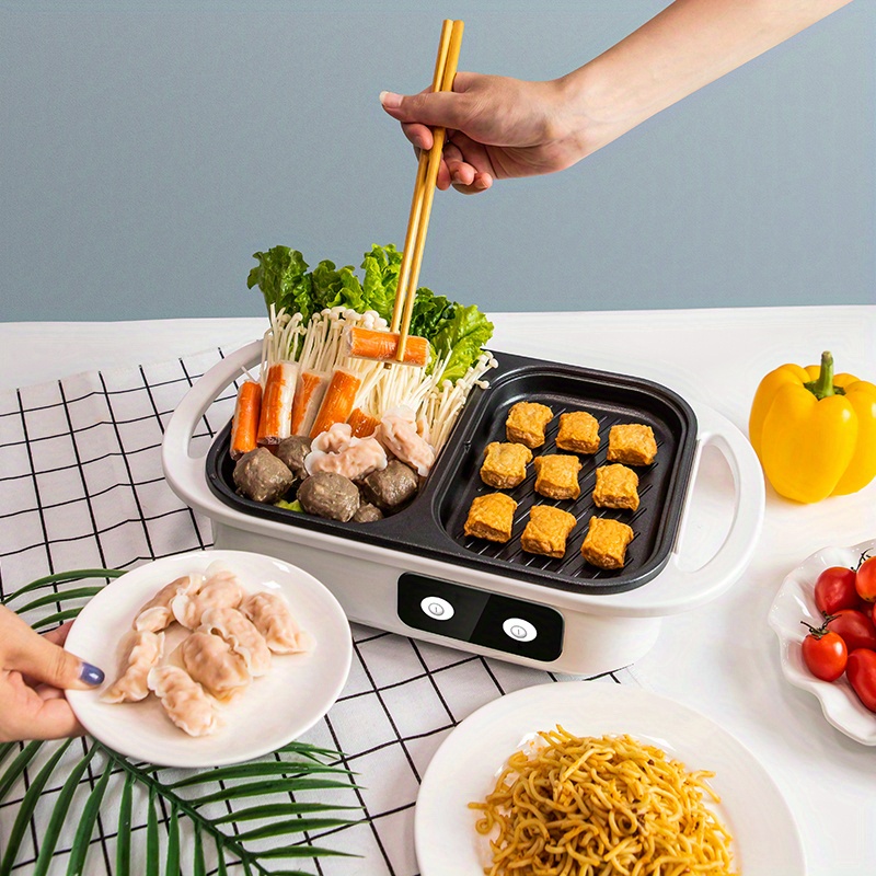Multifunction Electric Grill Hot Pot