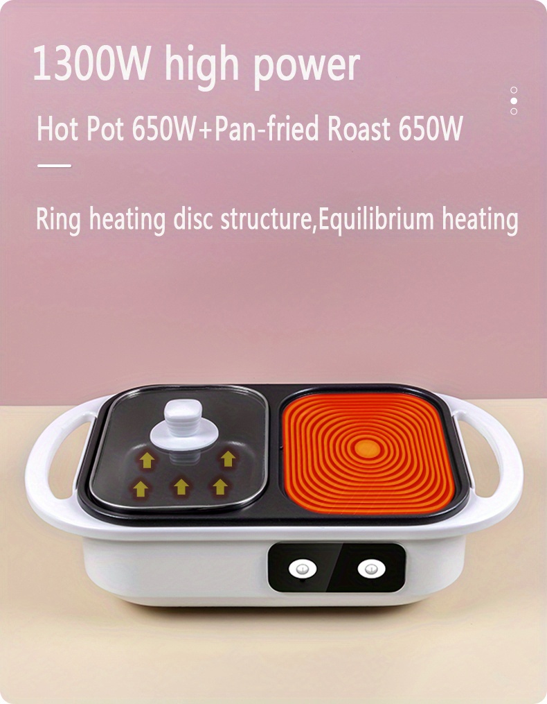 Wholesale Hot Pot Smokeless Home Use Multi-Functional Table Electric Self  Heating To Keep Food Warm Set Mini Stainless Steel Restaurant From  m.