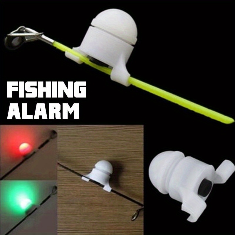 Led Fish Bite Alarm Indicator Night Fishing Rod Tip Clip - Temu