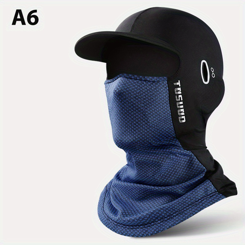 Breathable Summer Balaclava Full Face Scarf Mask Hiking Cycling Hat
