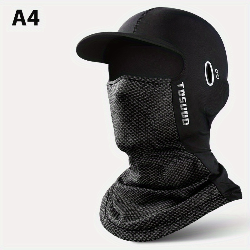 Breathable Summer Balaclava Full Face Scarf Mask Hiking Cycling Hat