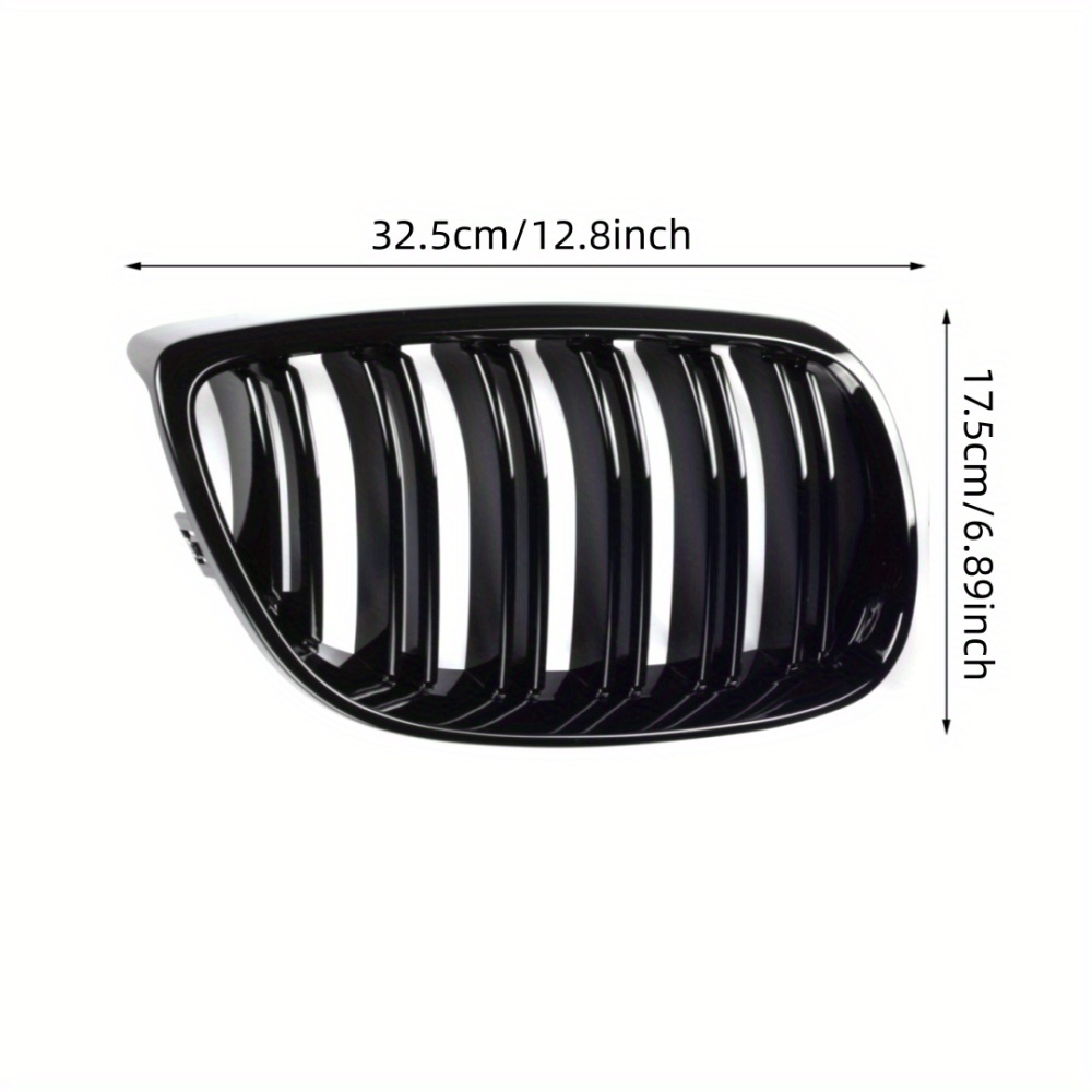 Front Bumper Kidney Grill E92 E93 2006 2009 Gloss Black - Temu Bahrain