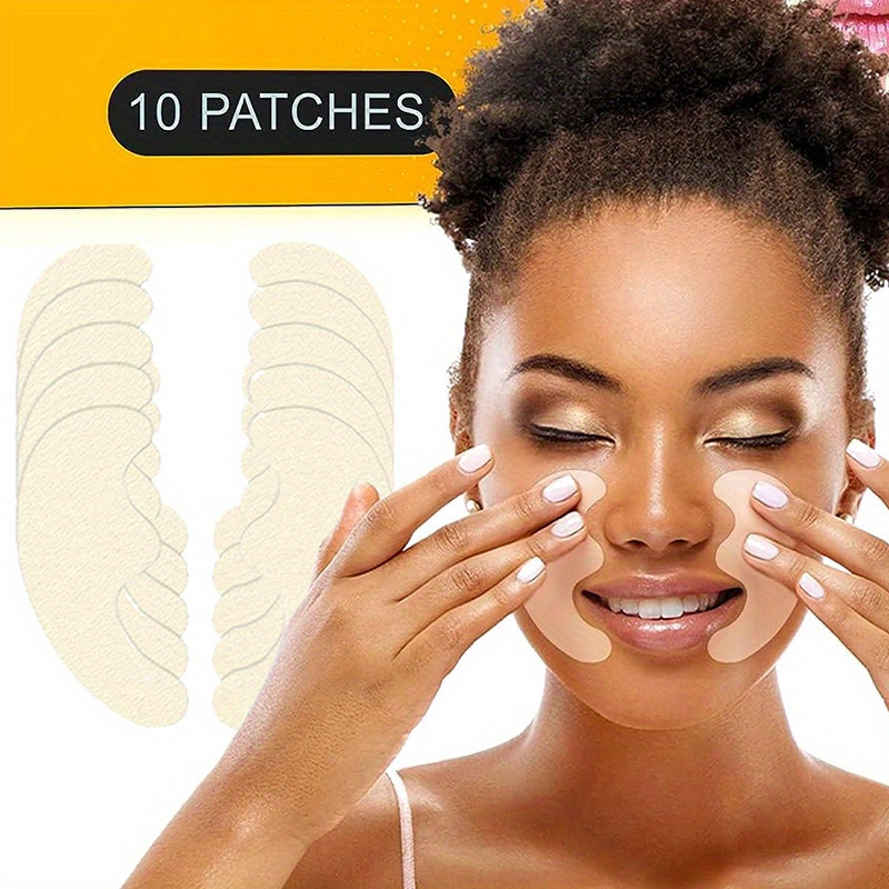 10Pcs Collagen Smile Line Patch For Facial Smile Line Lifting And Firming Skin Fading And Smoothing Wrinkles Facial Skin Care