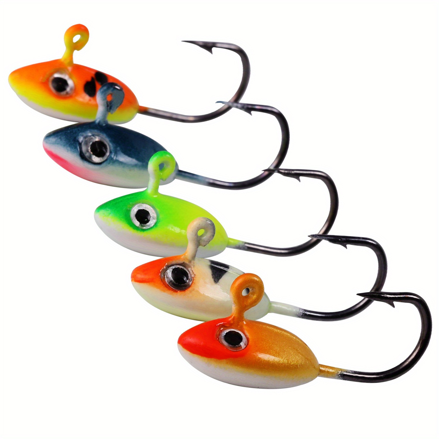 Sougayilang Fishing Jigs Set Ice Fishing Baits Fishing Gears - Temu