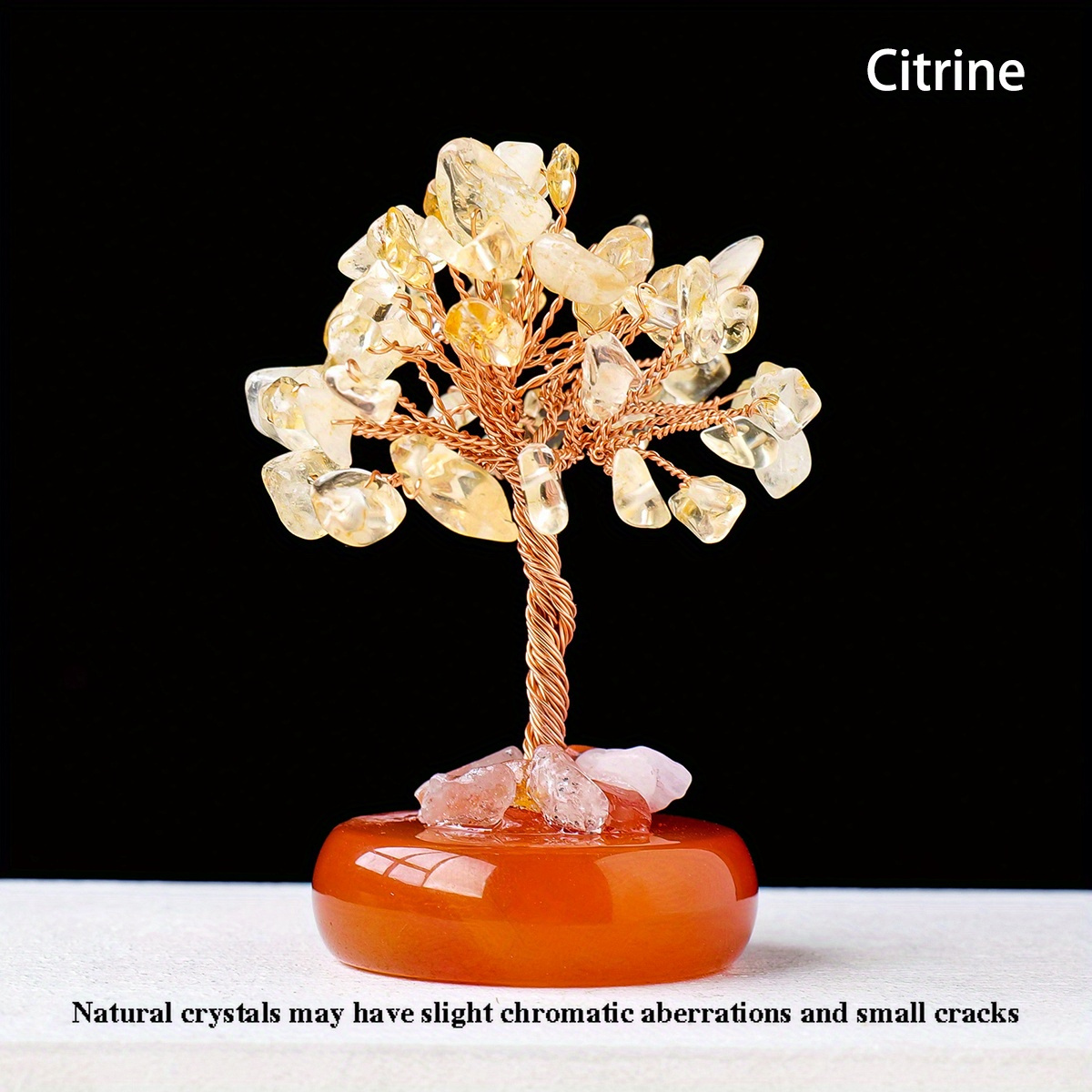  Carnelian Chakra Tree of Life - Crystal Tree for