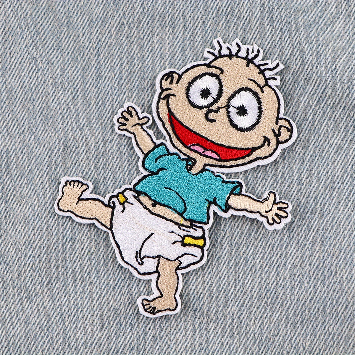 Funny Embroidered Iron On Patches Badge For Men Sewing - Temu