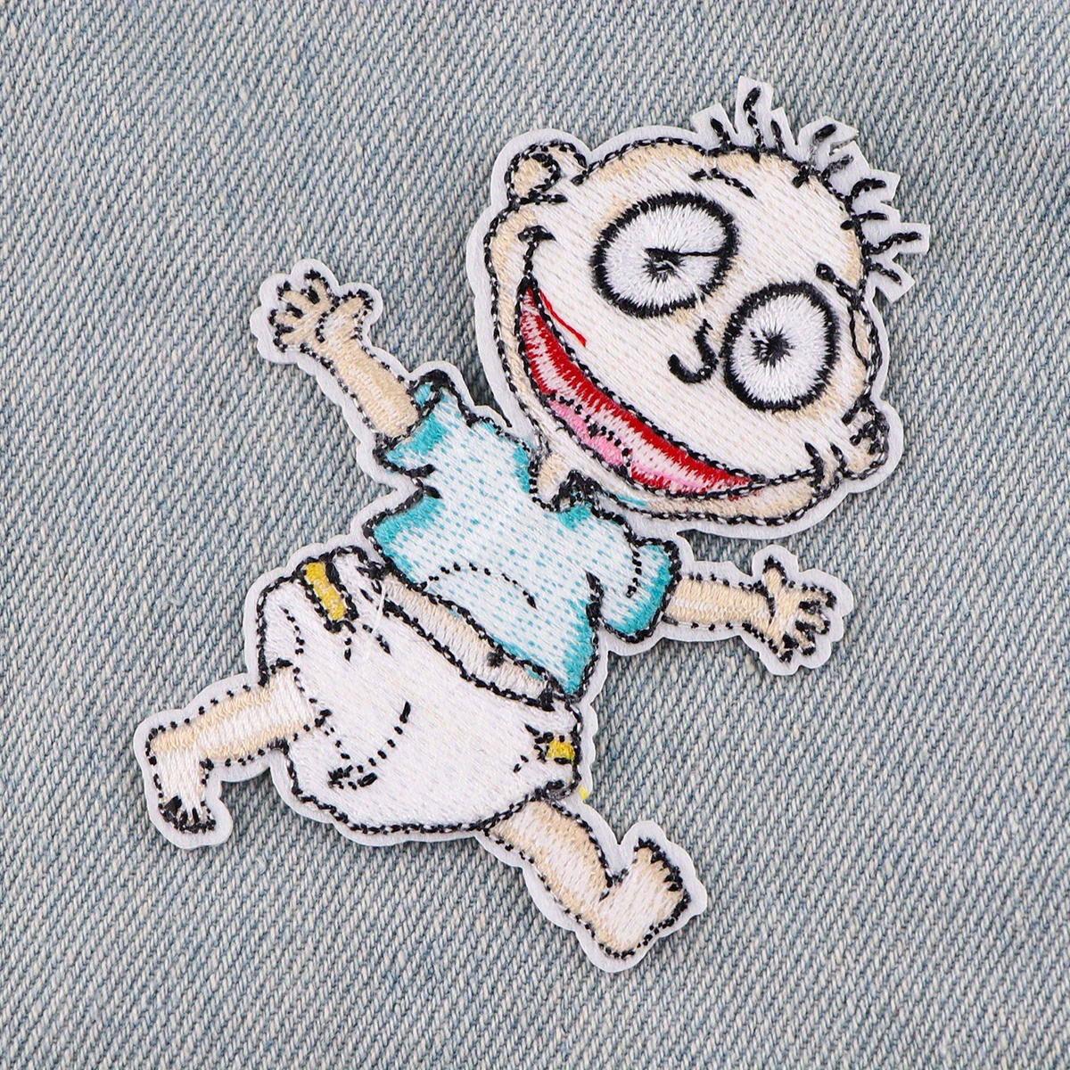 Funny Embroidered Iron On Patches Badge For Men Sewing - Temu