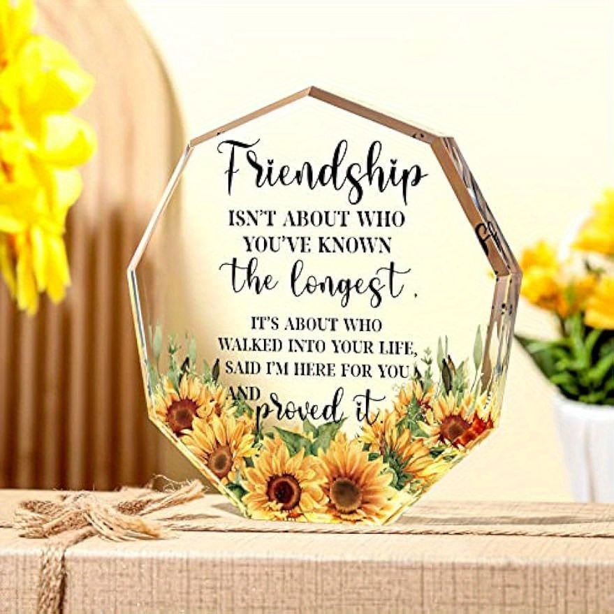 Friendship Gift For Woman Friend Sentimental Gifts Bestie - Temu