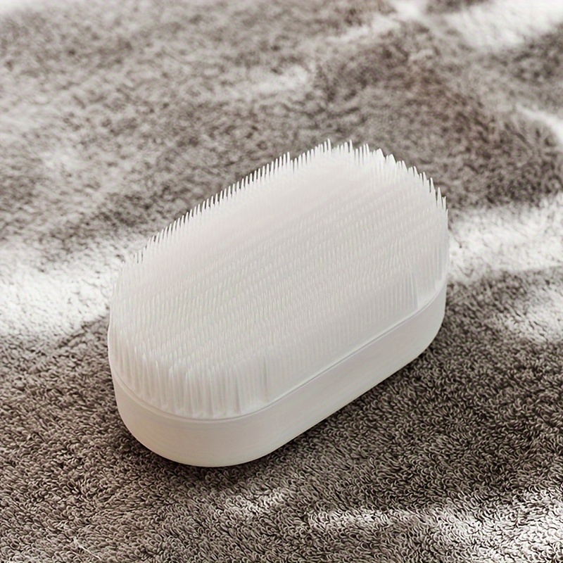 1pc, Laundry Brush, Household Soft Bristled Brush, Collar Brush, Laundry Brush, Clothes And Shoes Cleaning Brush, Store Shoe Washing Brush