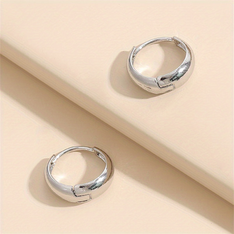 Golden Hoop Earrings for Women Party