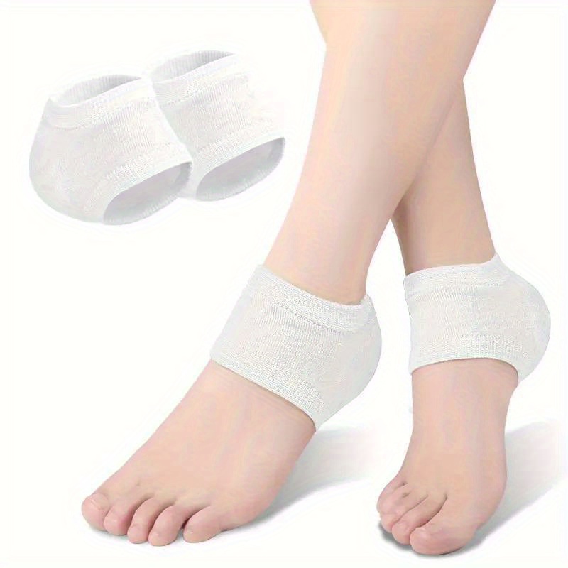 Moisturizing Gel Heel Socks Toeless Heel Protector Sleeve - Temu