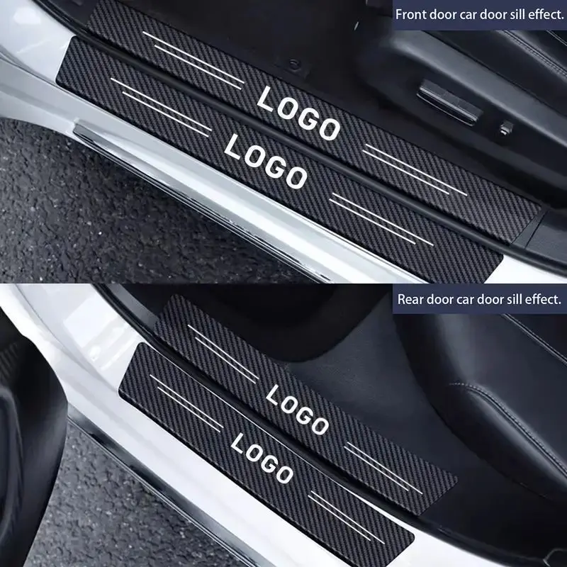 For Car Door Sill Strip Anti treading Sticker - Temu