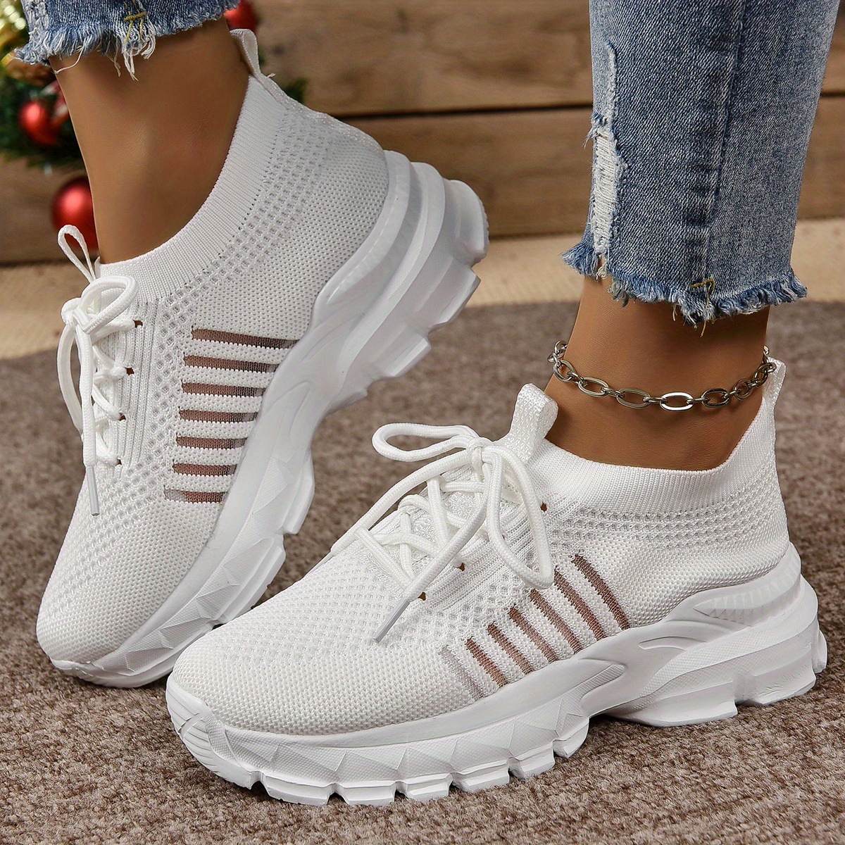Women's Fashion Cool Mesh Breathable Water Shoes Leisure - Temu Canada