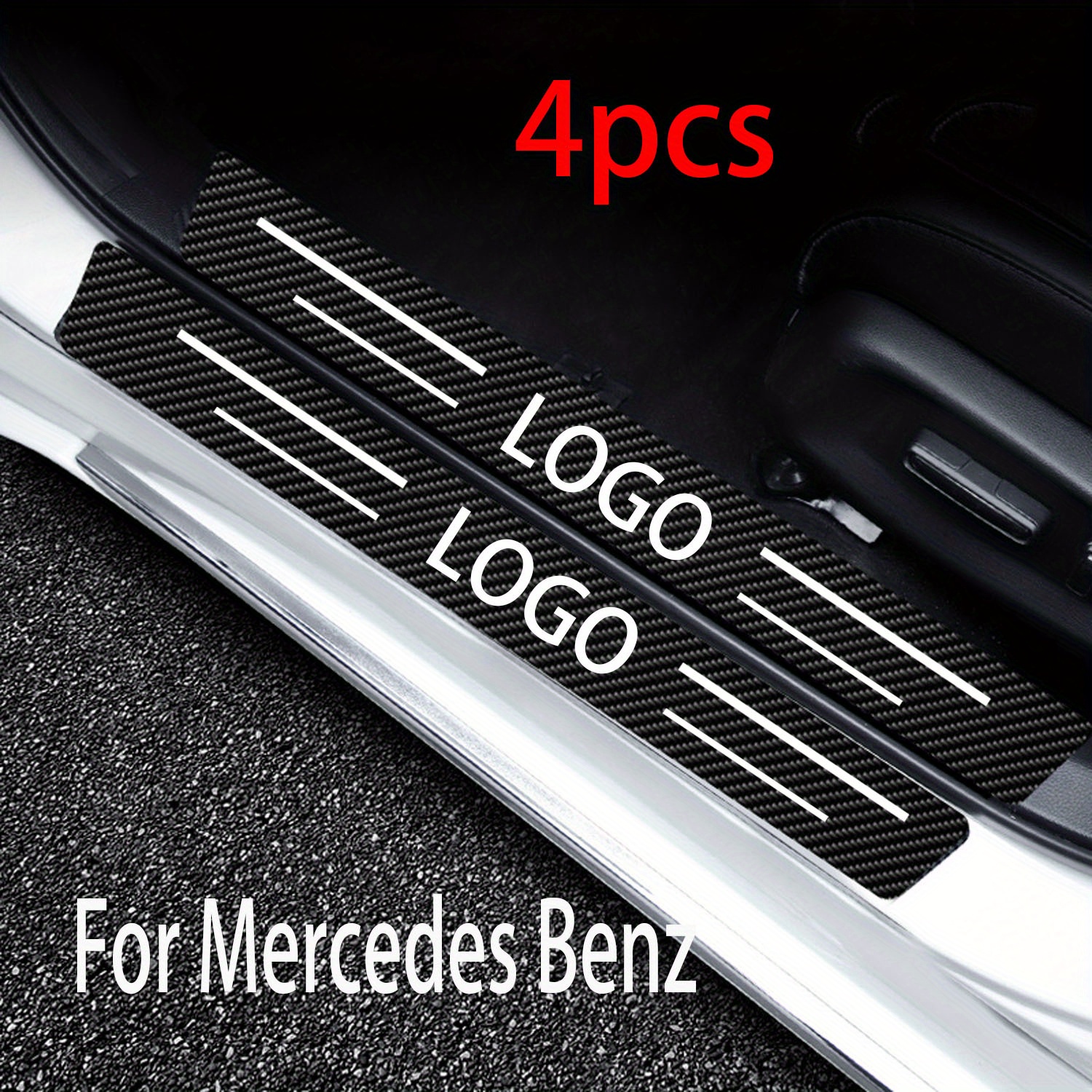 2pcs/set Auto logo Mercedes Benz Amg E200 W210 W203 C200 - Temu Germany