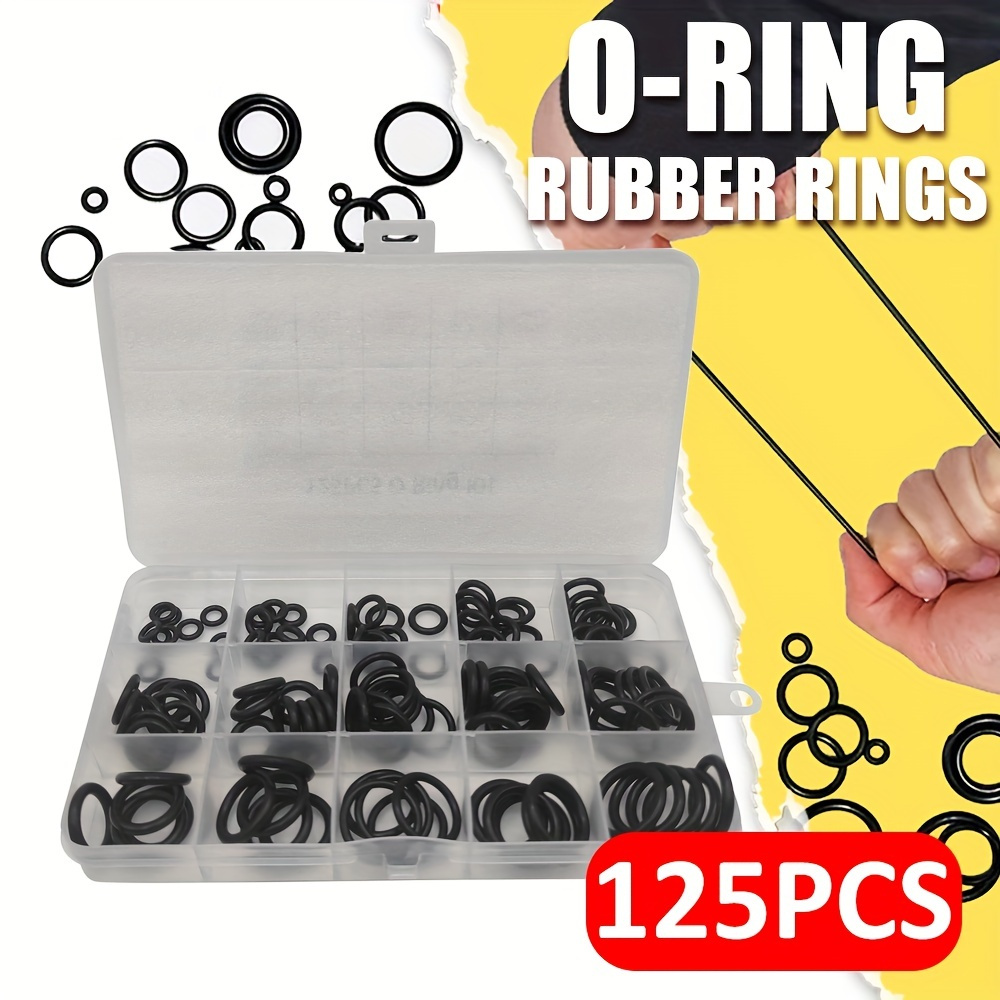 500pcs Black Nylon Washers Flat Rubber Washer Round Spacers Insulating  Electrical Gasket O Ring Seals Set For Mechanical Auto General Repair  Plumbing, Quick & Secure Online Checkout