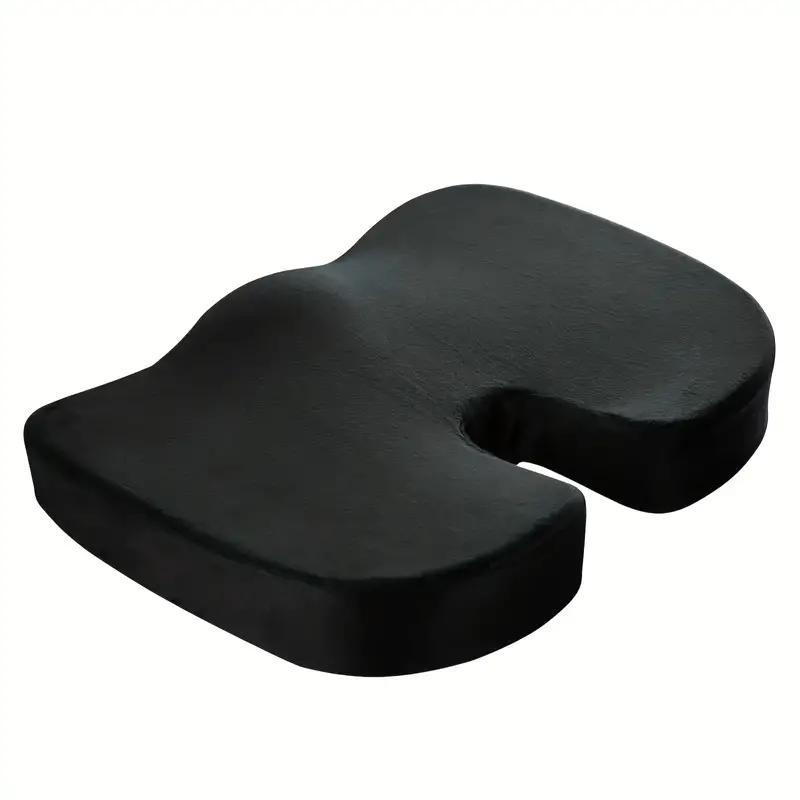 

1pc Seat Cushion For Office Chair, Desk Chair Car Seat Cushion, Memory Foam Coccyx Seat Cushion For Living Room Home Decor