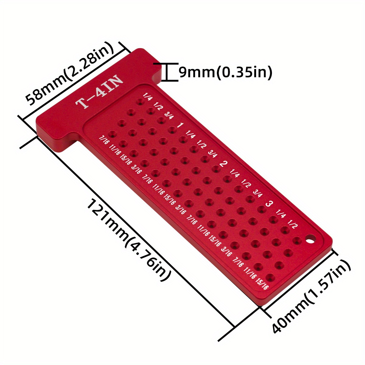  STOBOK 1 Box Ruler Set Square Tools Measurement Tool