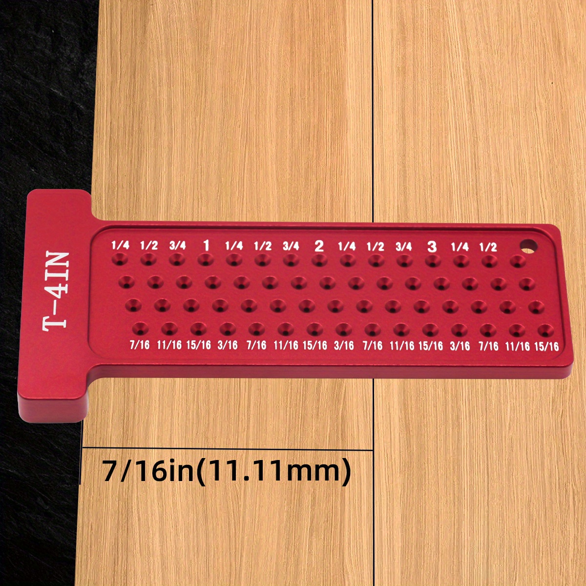 WEN 2-1/4 in. Pocket Marking T-Ruler ME851R - The Home Depot