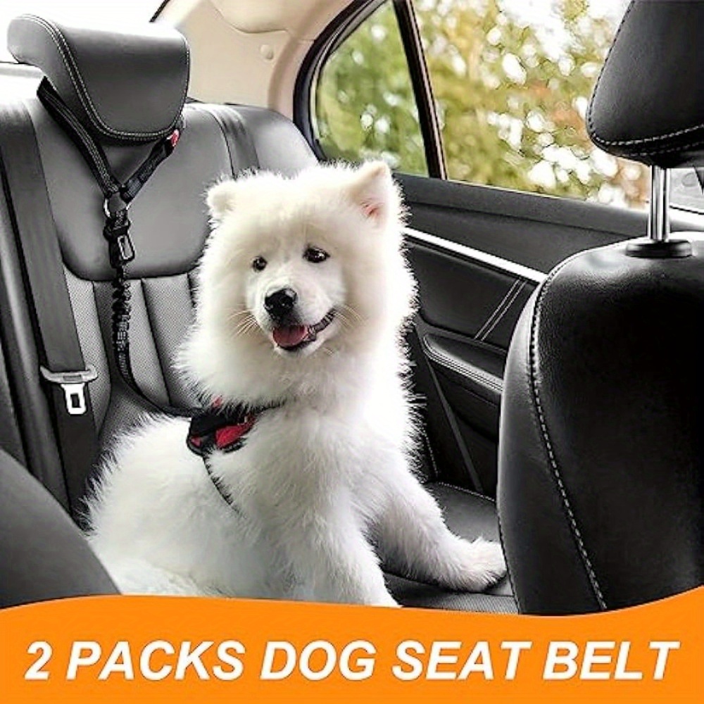 Ceinture de Sécurité pour Chien Voiture,Ceinture de sécurité pour Chien 3  en 1, 